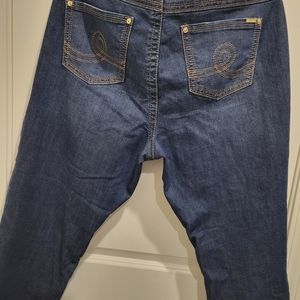 Melissa McCarthy Seven7 classic cropped jeans plus 20w